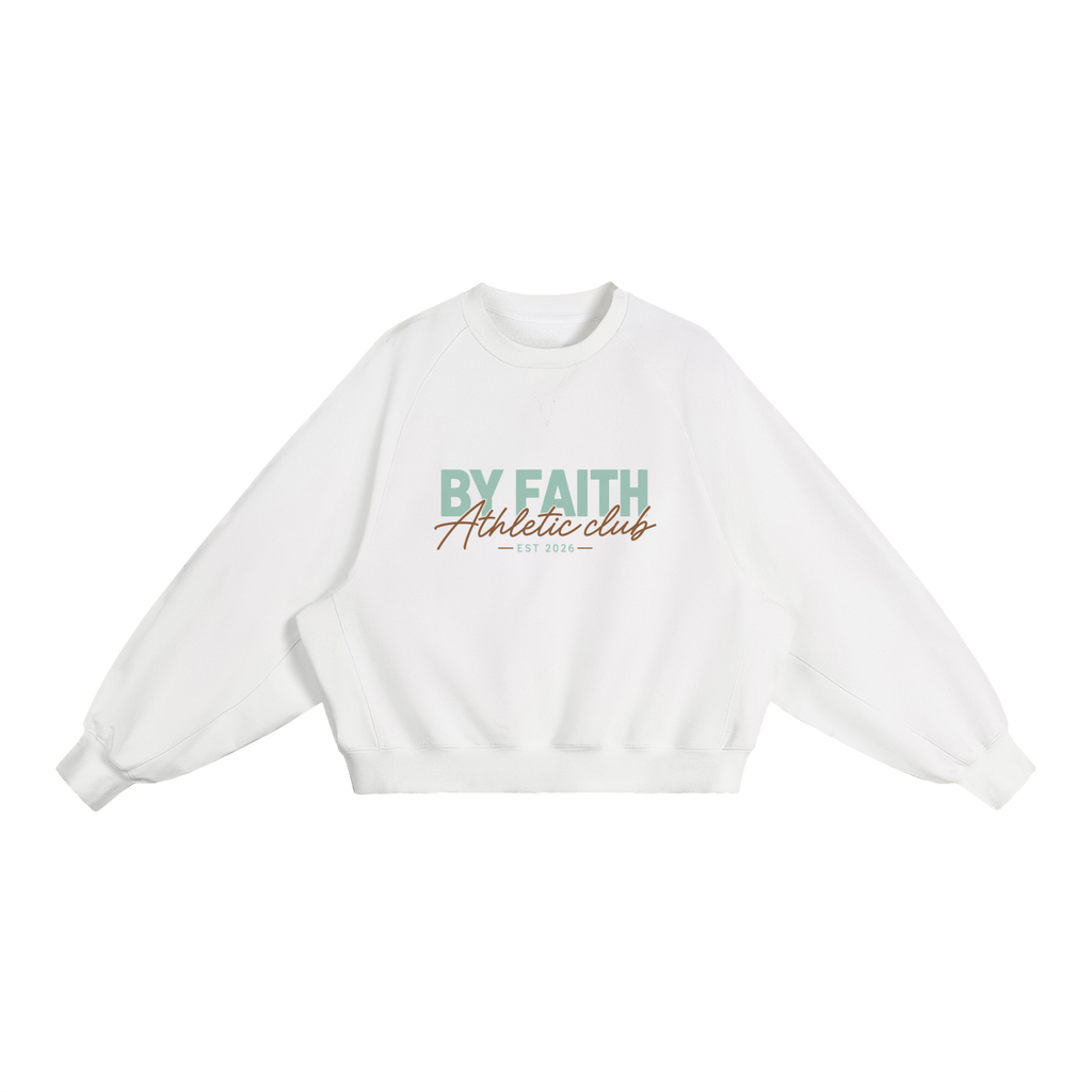 Athletic Club “Chocolate Mint” Boxy Sweatshirt