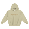 Embroidered Jesus Loves You hoodie