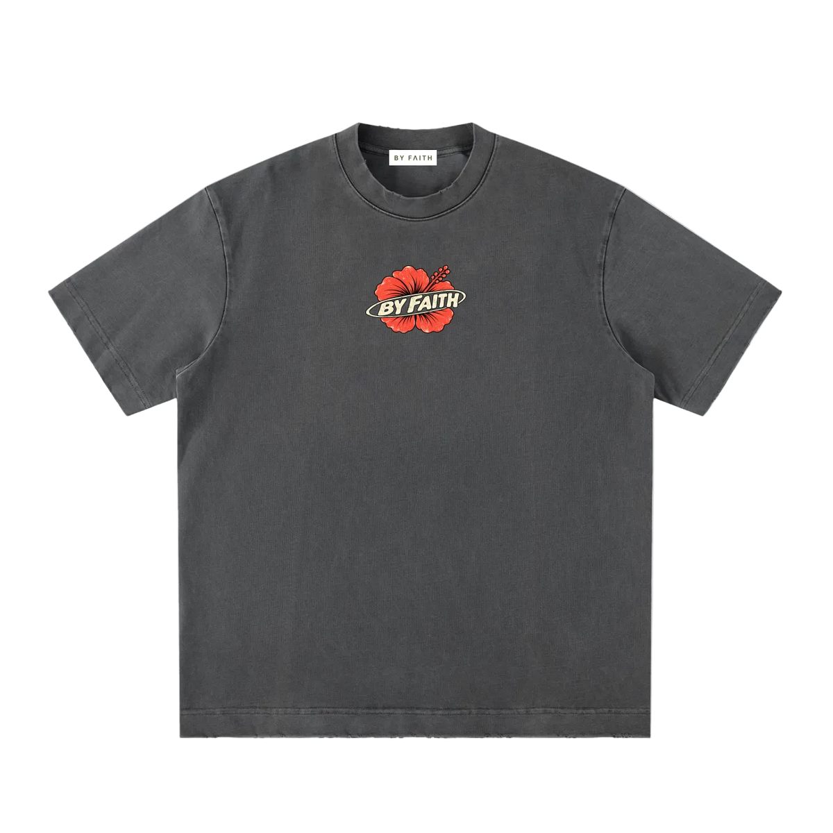 Retro Hibiscus Tee