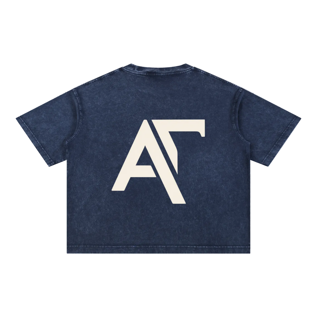 By Faith Mineral Wash Boxy Cotton T-Shirt