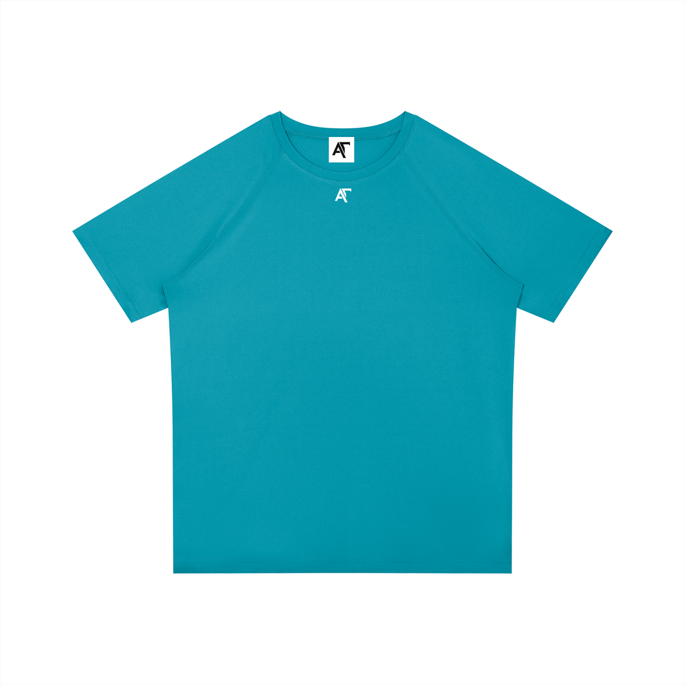 Men’s Raglan Performance T-Shirt (White Logo)