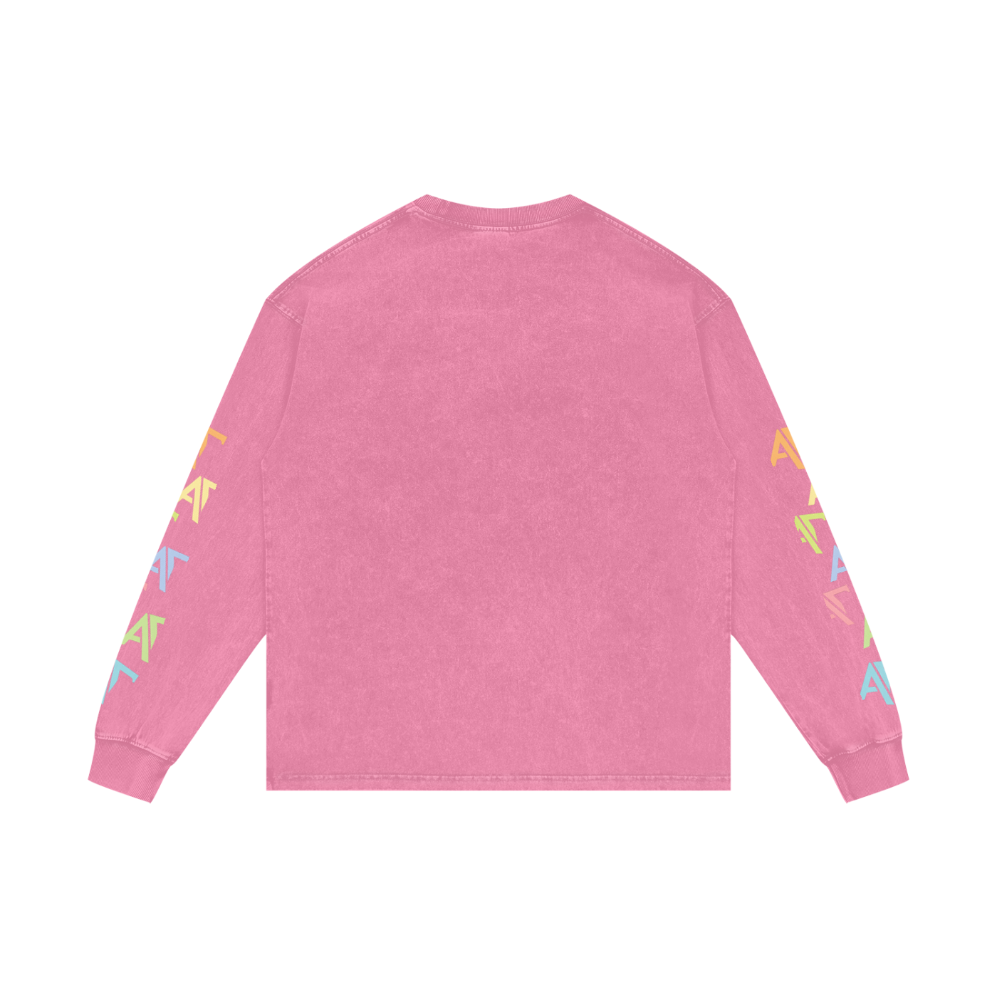 Acid Wash Oversize Long Sleeve T-Shirt