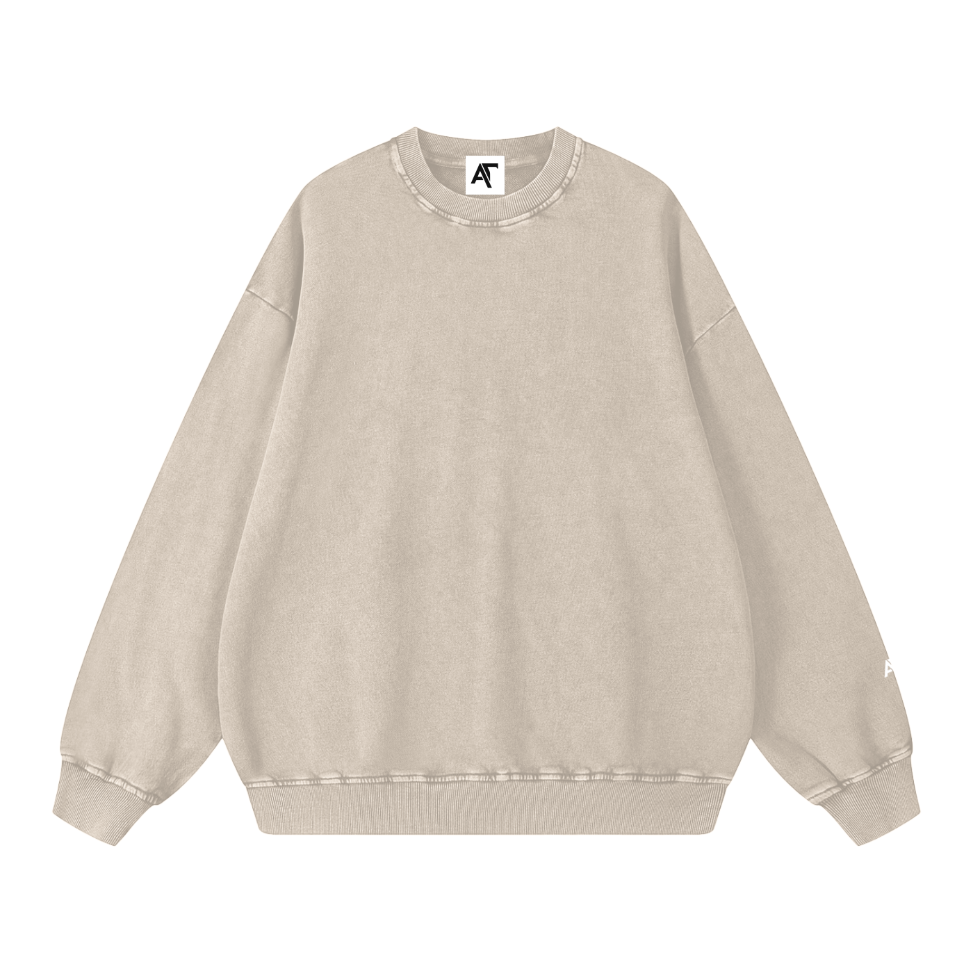 By Faith basic Sleeve Oversized Sweatshirt