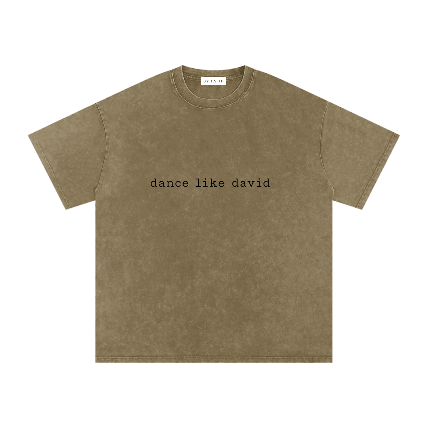 By Faith “Dance Like David” Oversized Cotton T-Shirt