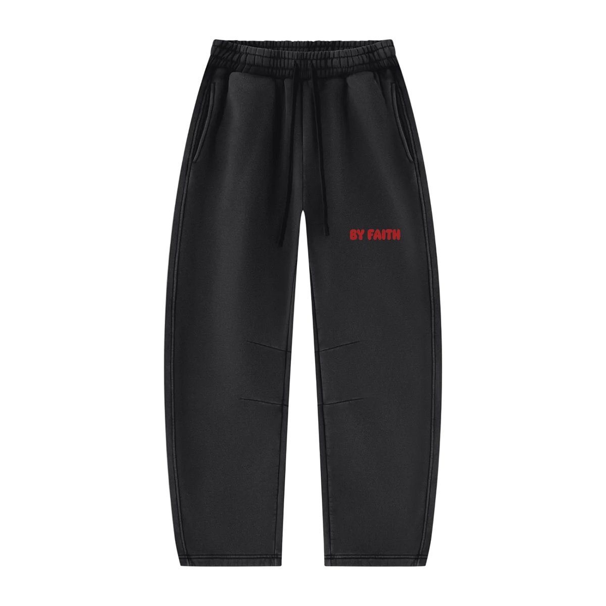 Athletic Club “Love” Barrel Leg Sweatpants