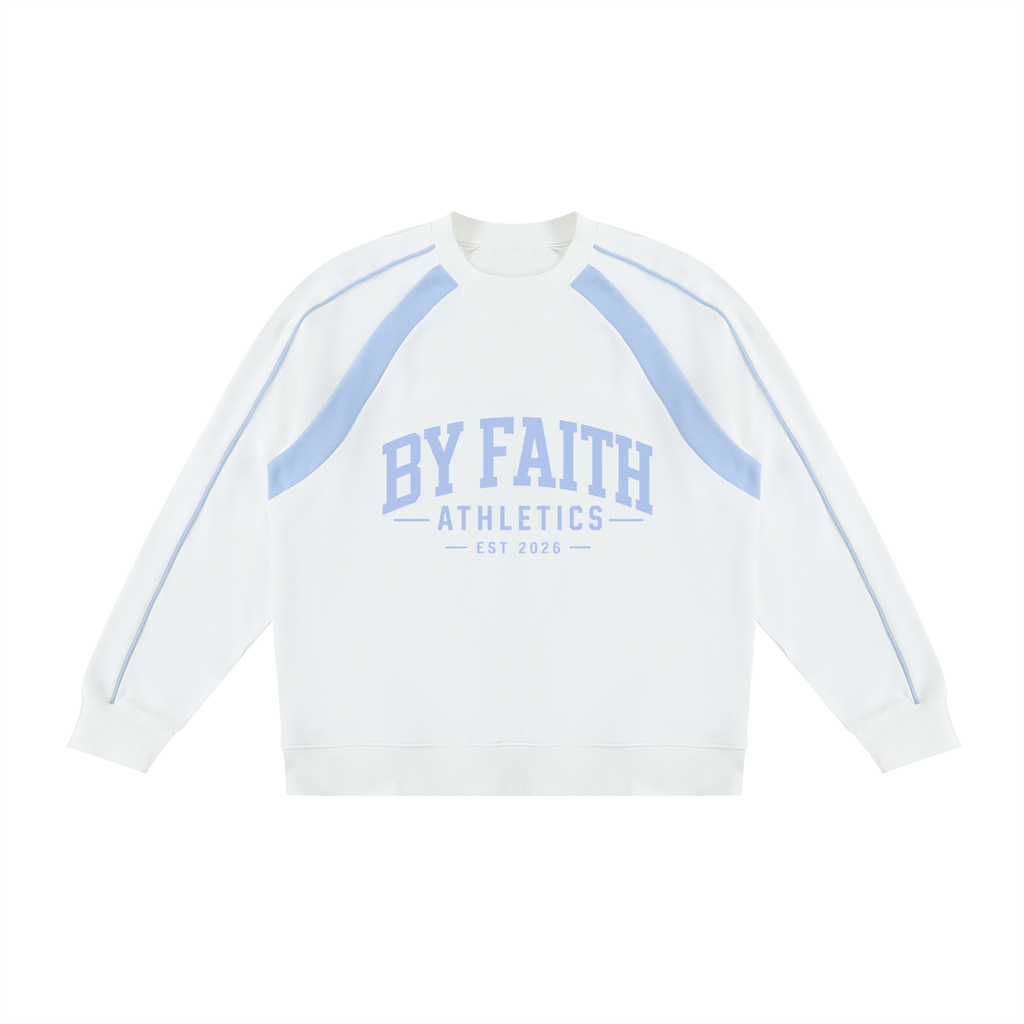 Athletic Club Color Block Crewneck Sweatshirt