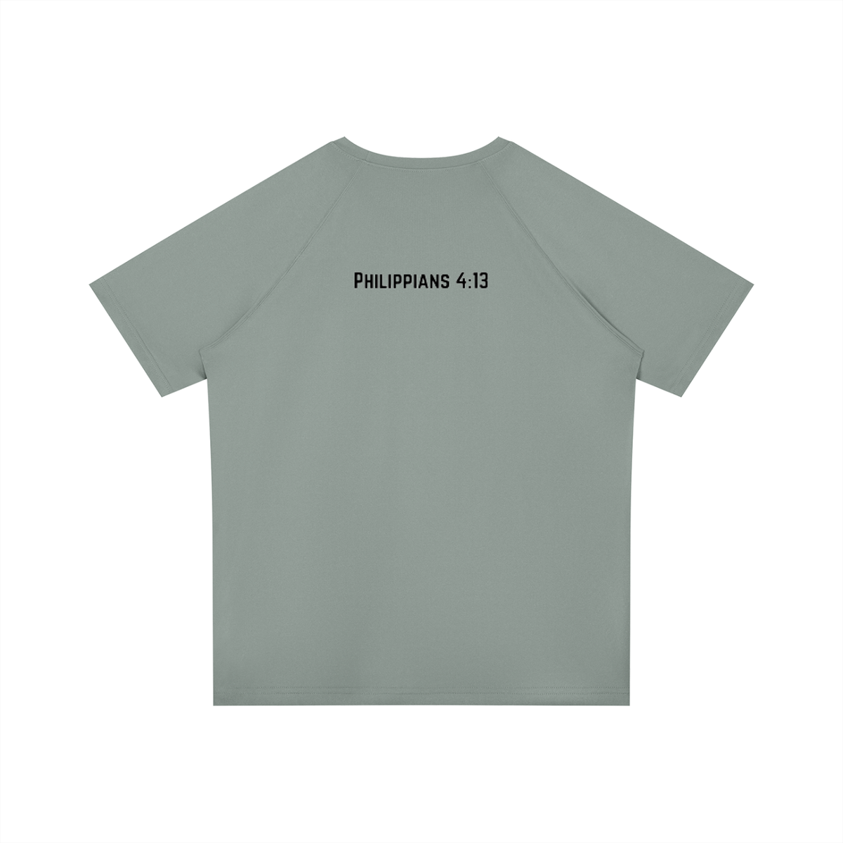 Philippians 4:13 Raglan Sleeve Performance T-Shirt