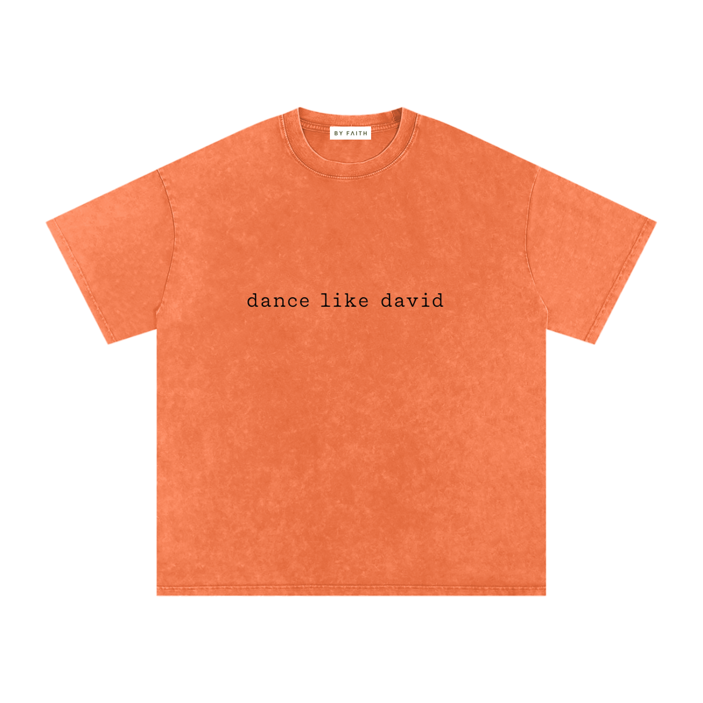 By Faith “Dance Like David” Oversized Cotton T-Shirt