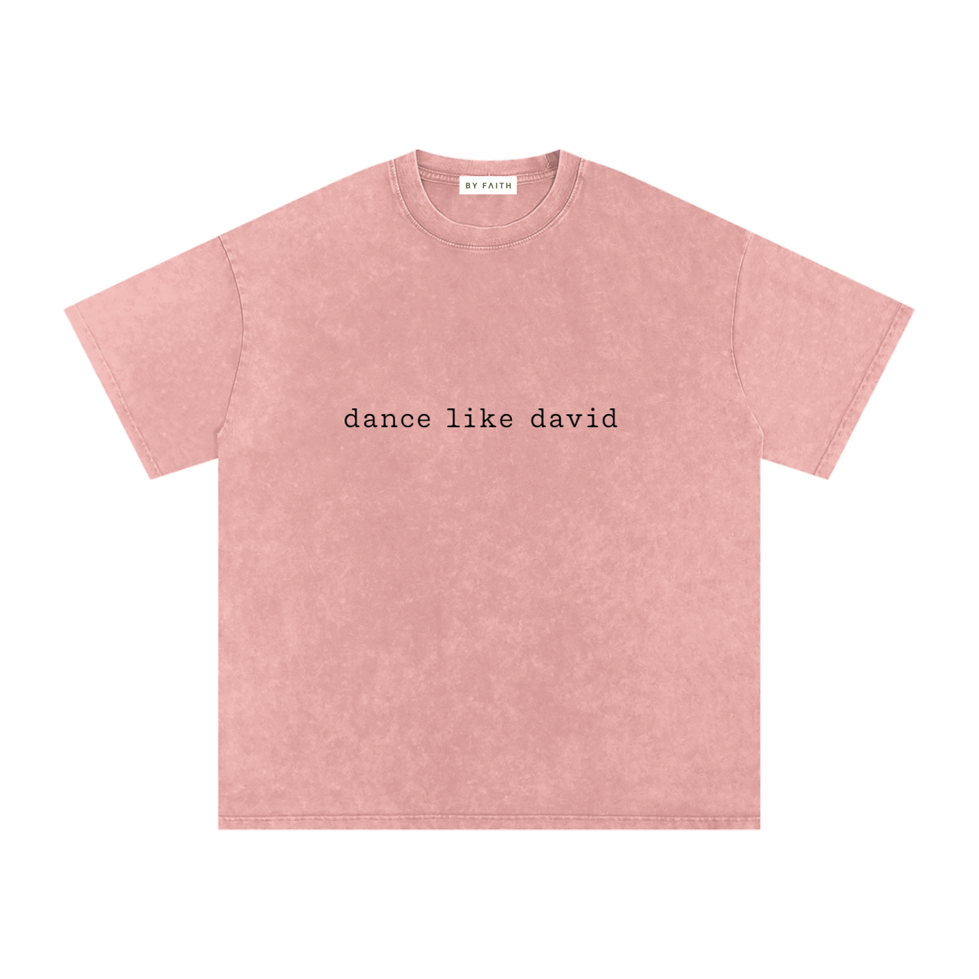 By Faith “Dance Like David” Oversized Cotton T-Shirt
