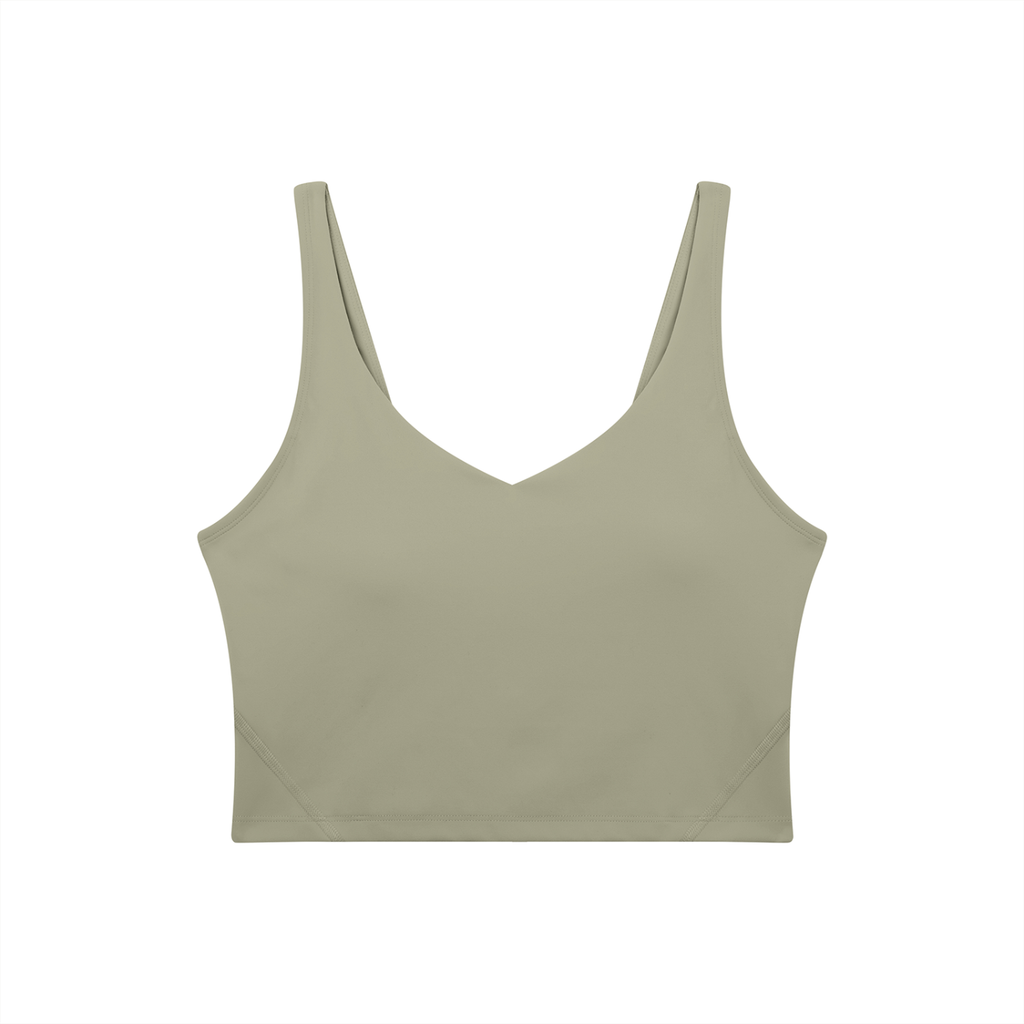 Neutral V-Neck Athletic Tank
