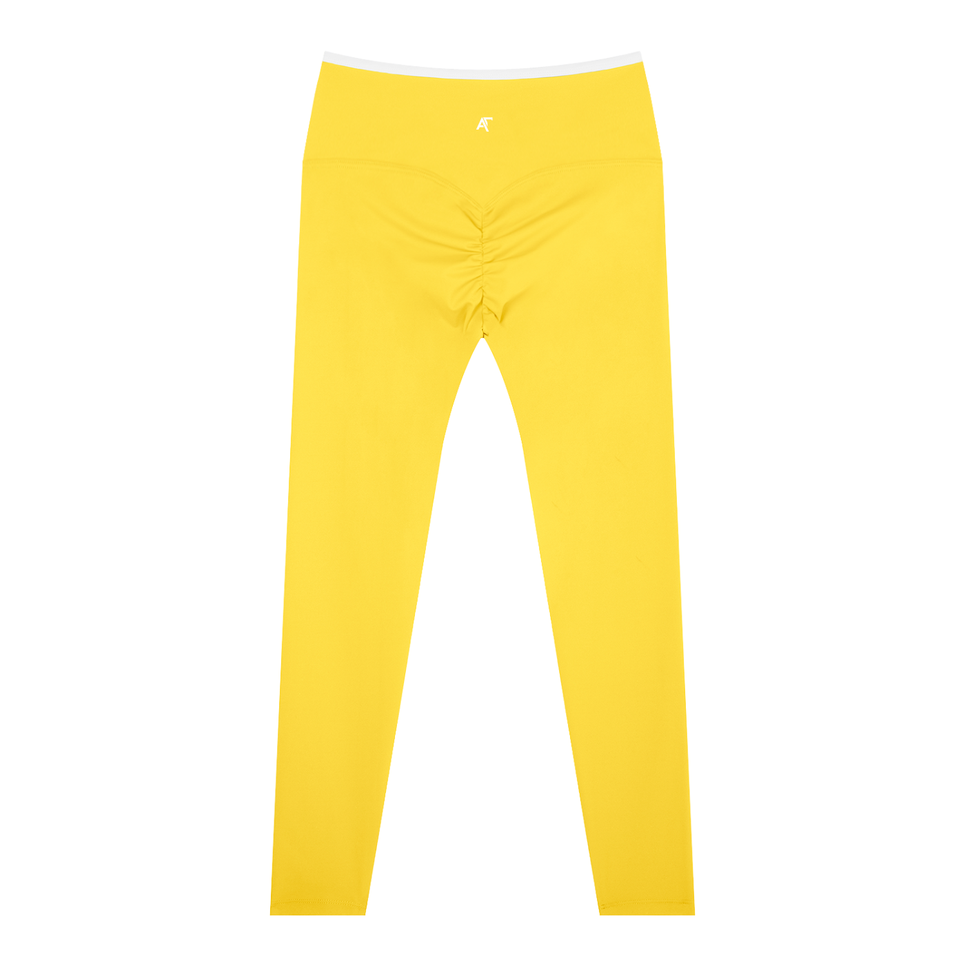 Trimmed High-Waisted Yoga Leggings