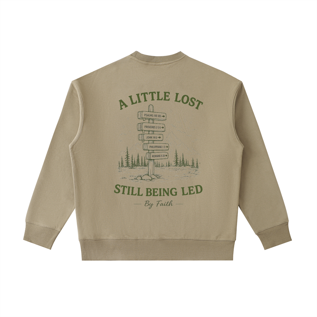 By Faith “A Little Lost” Pocket Crewneck Sweatshirt