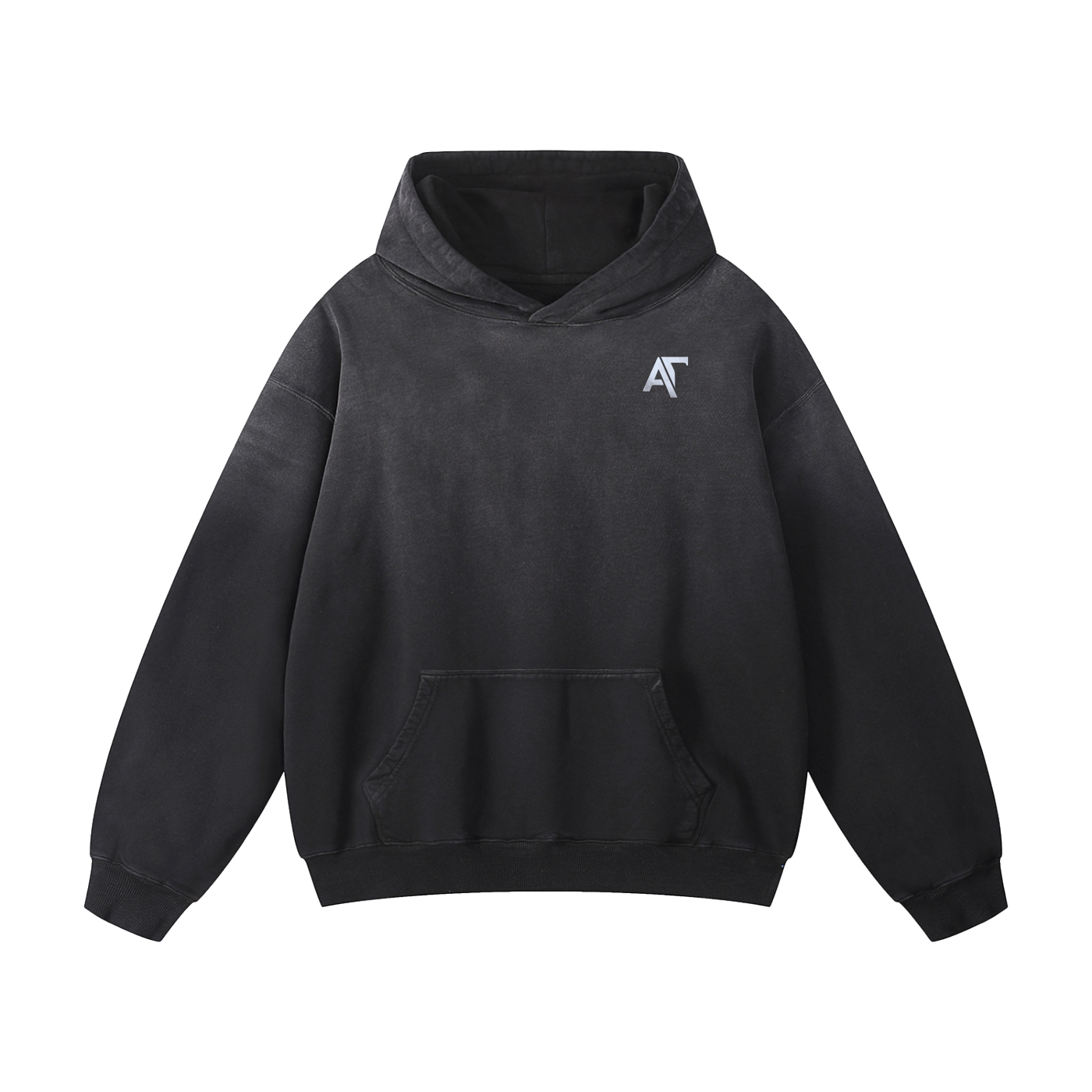 Set Apart Cross Hoodie - Silver Print