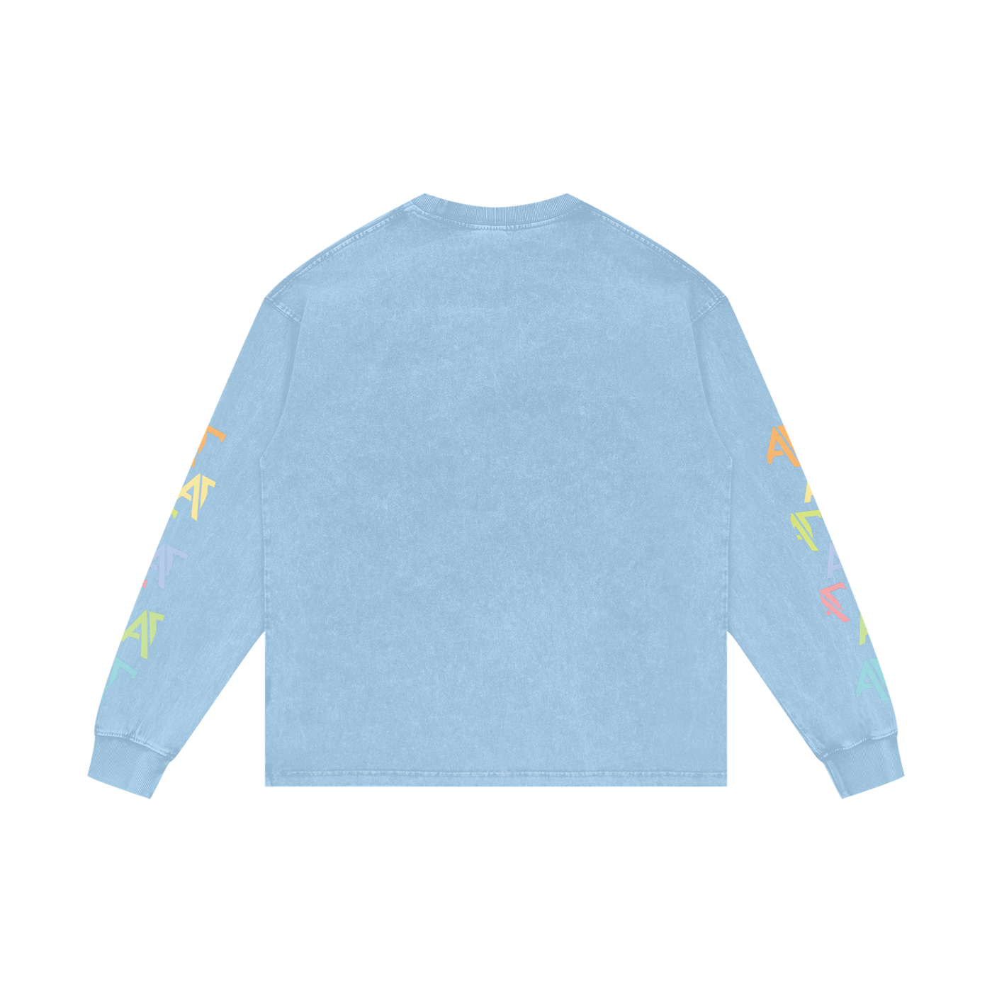 Acid Wash Oversize Long Sleeve T-Shirt