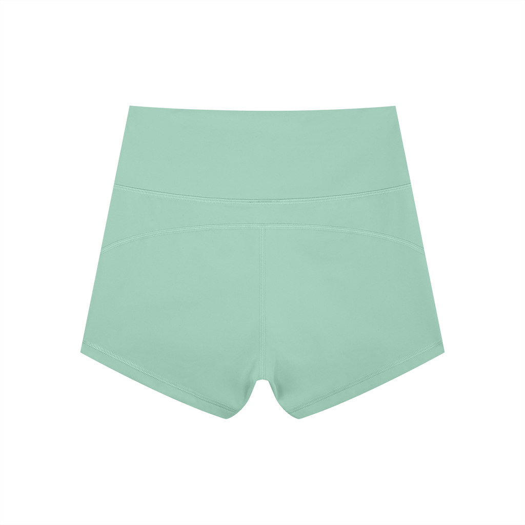 Classic High-Waist Yoga Shorts