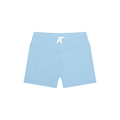 Athletic Club “Baby Blue” High Rise Yoga Shorts