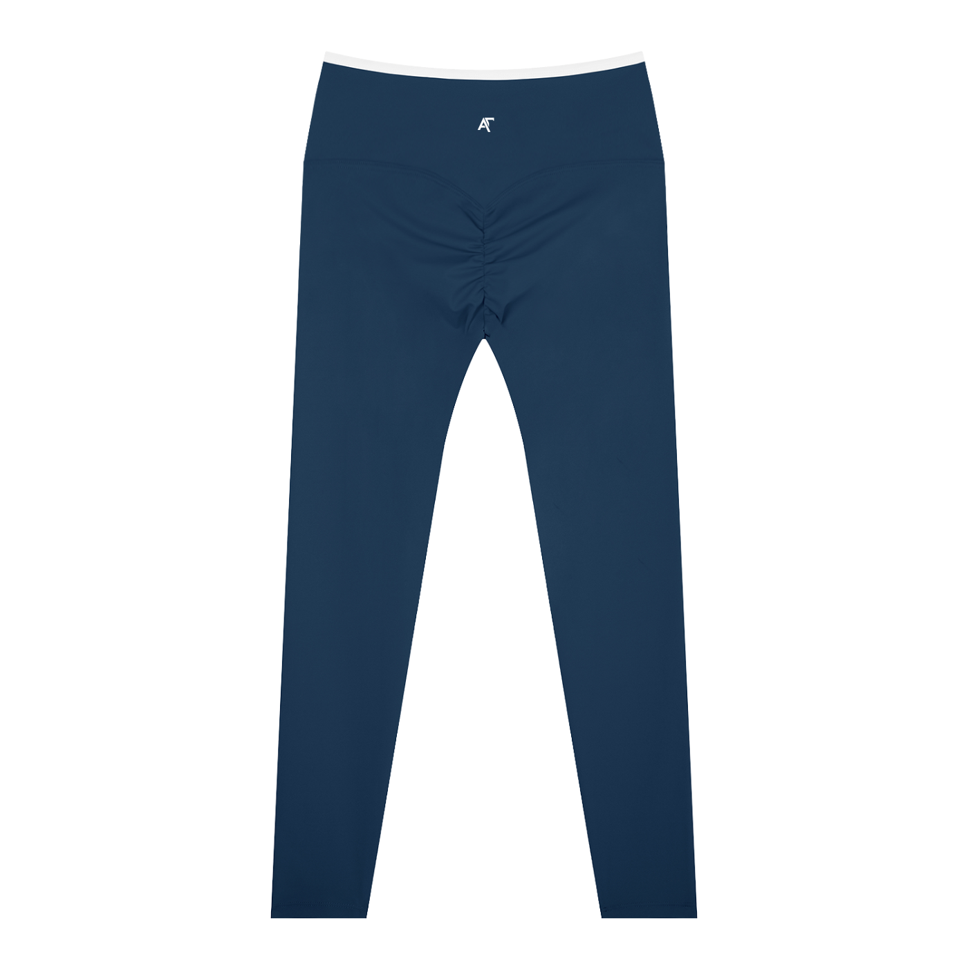 Trimmed High-Waisted Yoga Leggings