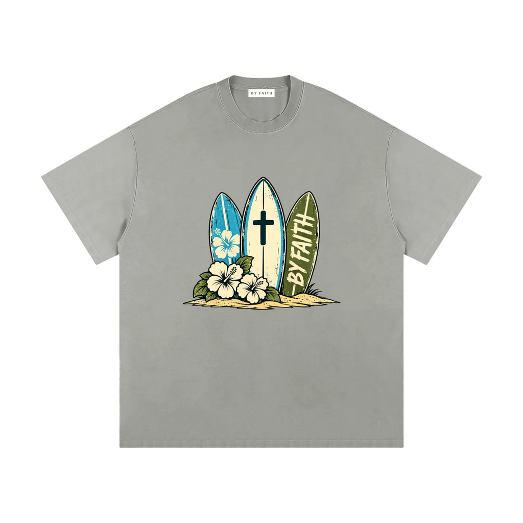 Retro Surfboard Loose Tee