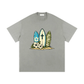Retro Surfboard Loose Tee