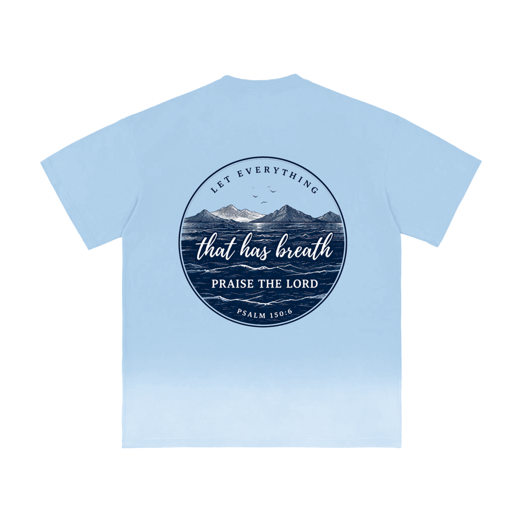 Psalm 150:6 Sunfade Vintage Washed T-Shirt