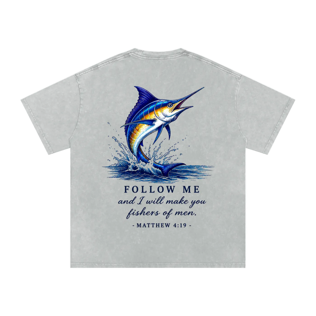 Fishers Of Men Oversized Cotton T-Shirt
