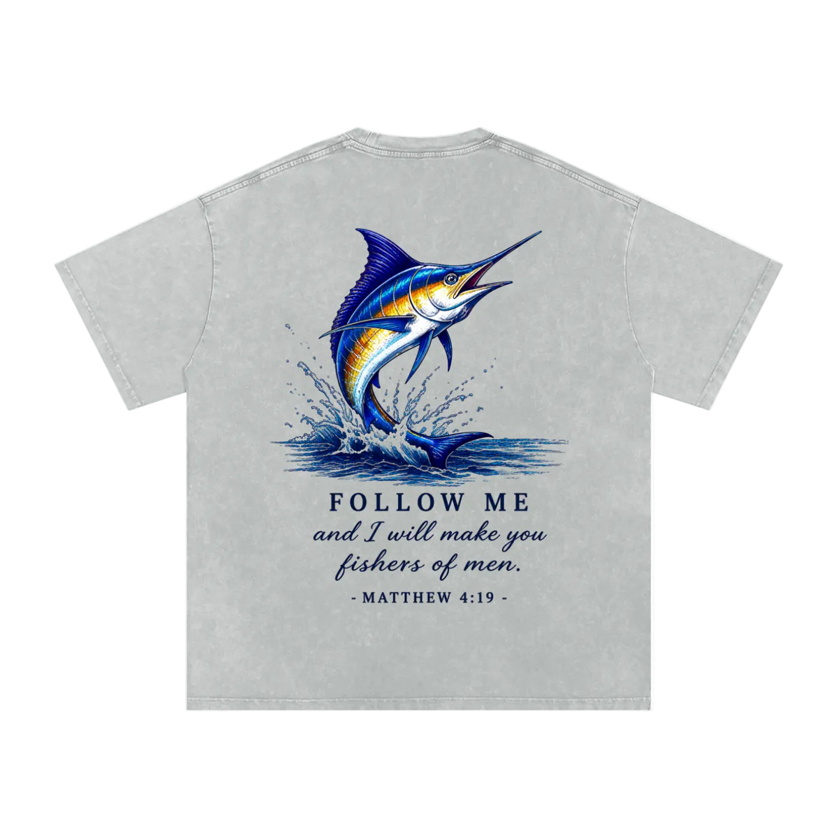 Fishers Of Men Oversized Cotton T-Shirt