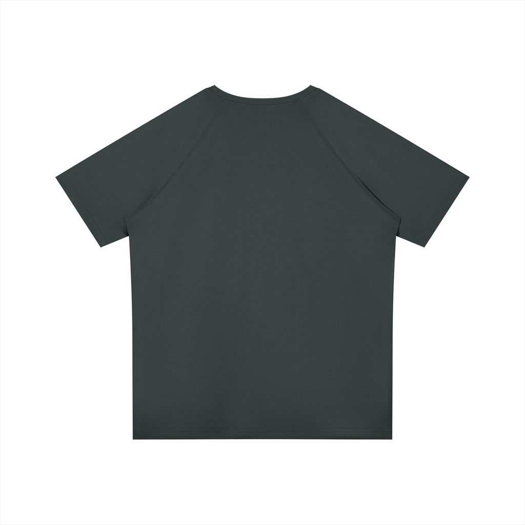 Men’s Raglan Performance T-Shirt (Black Logo)