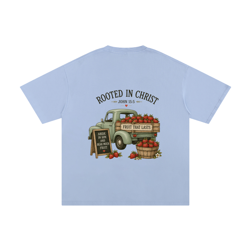 Rooted In Christ Pure Cotton T-Shirt