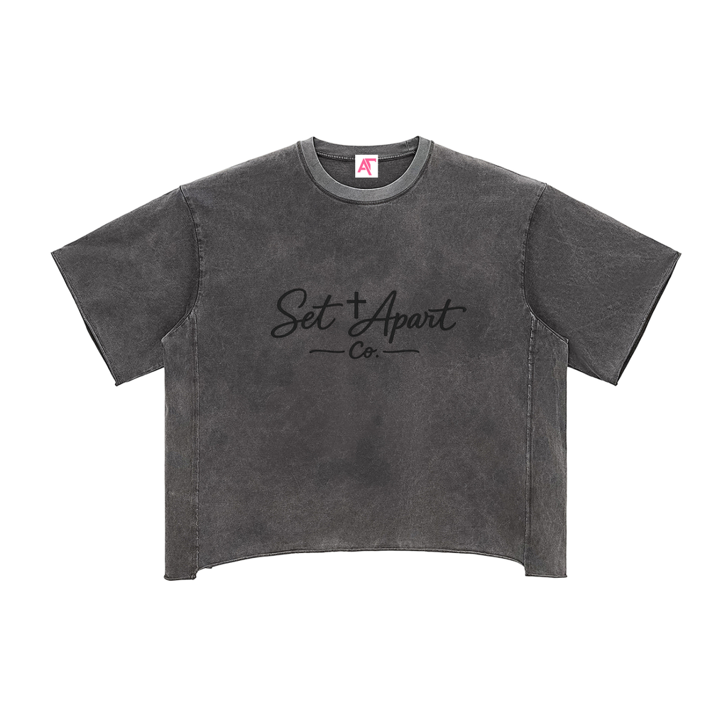 Set Apart Transformed Raw Edge Boxy T-Shirt