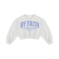 Athletic Club “Lilac” Cropped Crewneck Sweatshirt