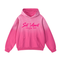 Set Apart Co. Script Hoodie - Hot Pink