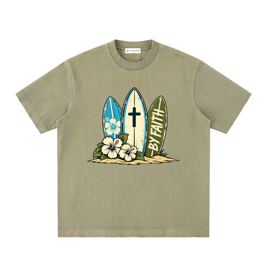 Retro Surfboard Tee