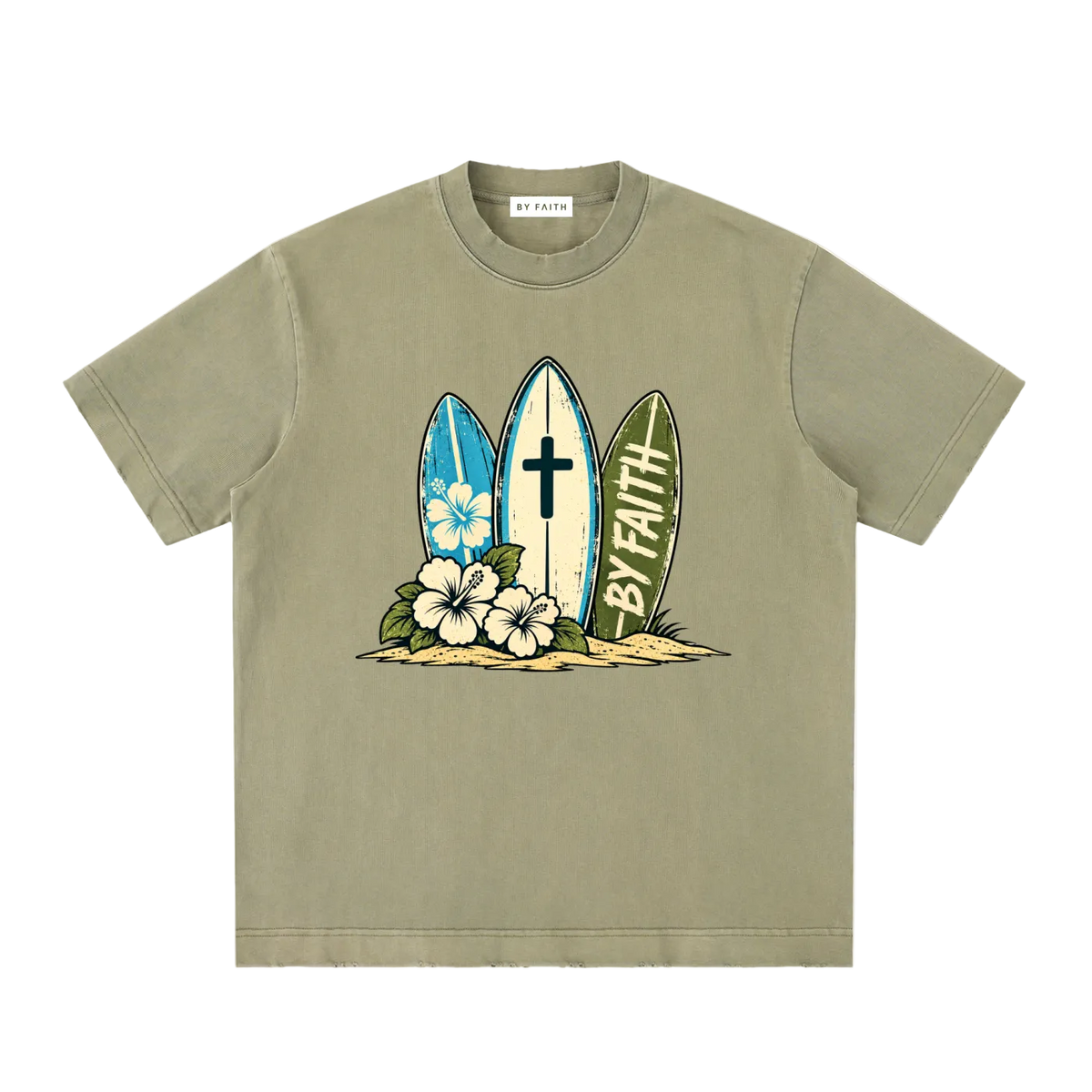Retro Surfboard Tee