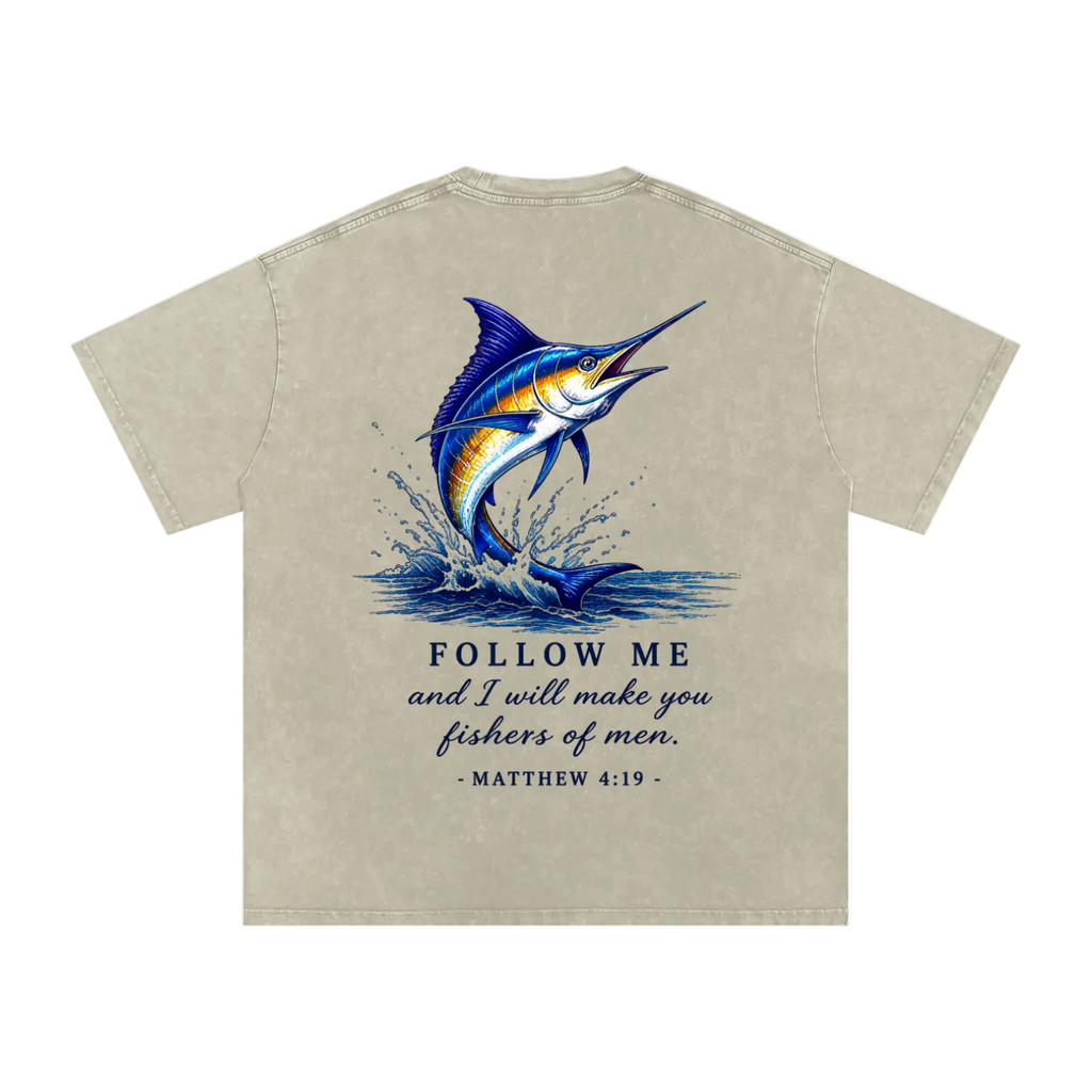 Fishers Of Men Oversized Cotton T-Shirt