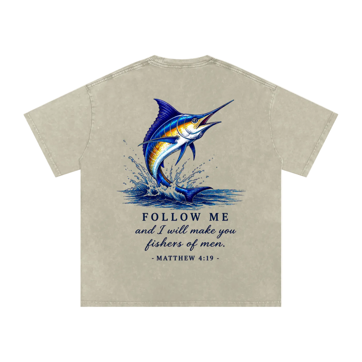 Fishers Of Men Oversized Cotton T-Shirt