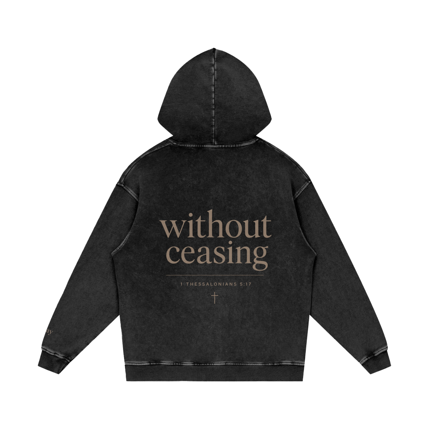 Set Apart Without Ceasing Loose Cotton Hoodie