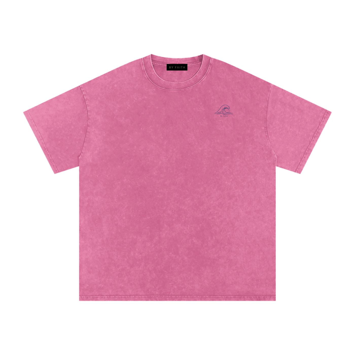 Sunset Snow Washed Oversized Cotton T-Shirt