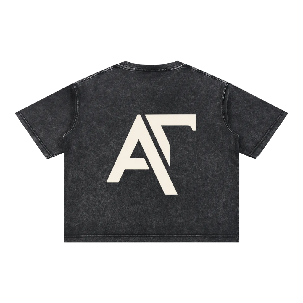By Faith Mineral Wash Boxy Cotton T-Shirt