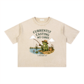 Cast Your Cares Boxy Cotton T-Shirt