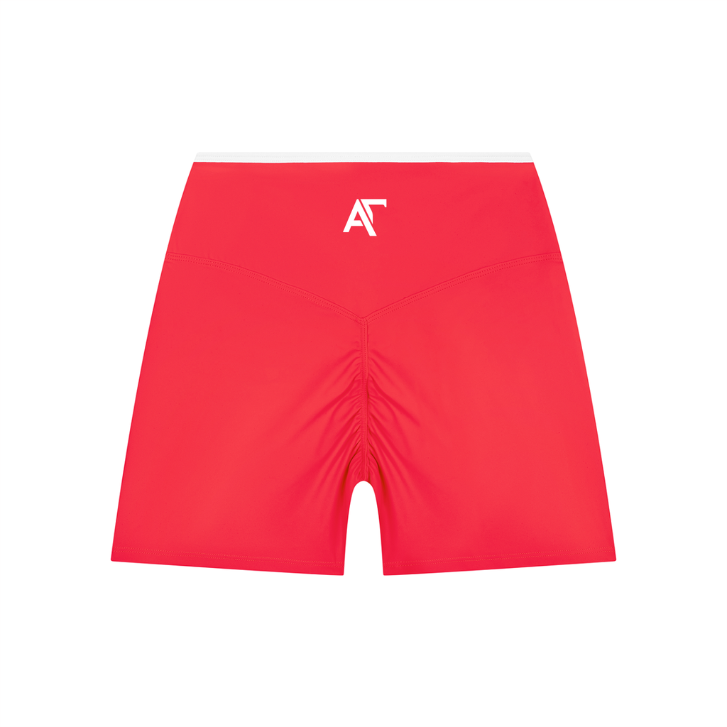 Color Block Yoga Shorts