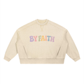 By Faith Pastel Wash Boxy Sweatshirt