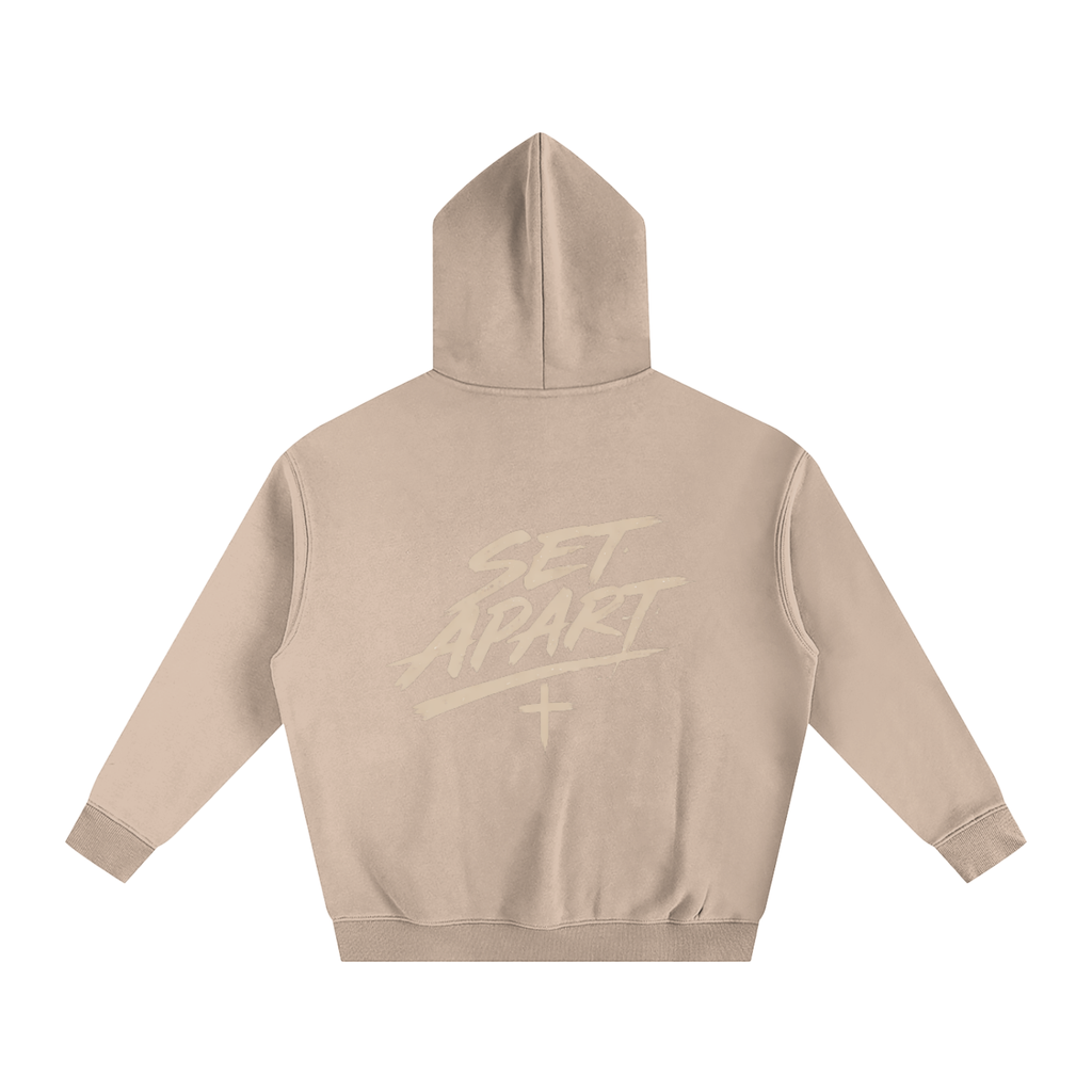 Set Apart Cross Hoodie - Sandstone