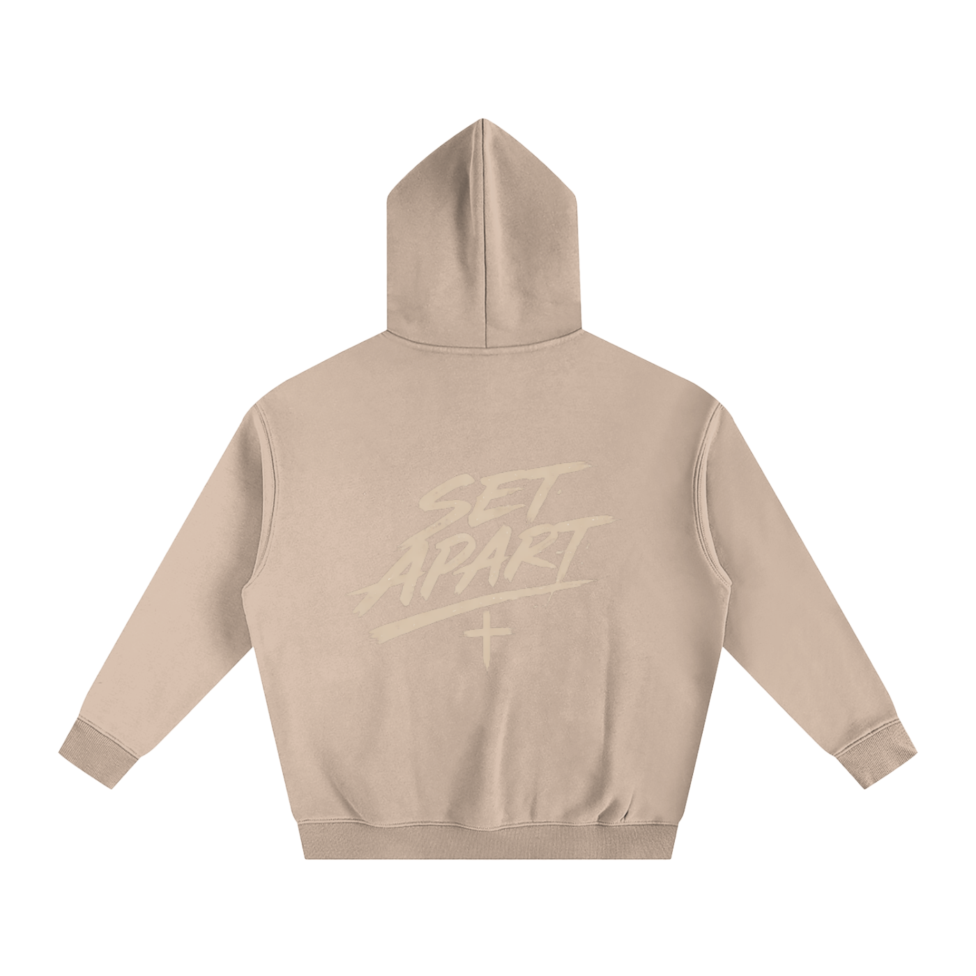 Set Apart Cross Hoodie - Sandstone