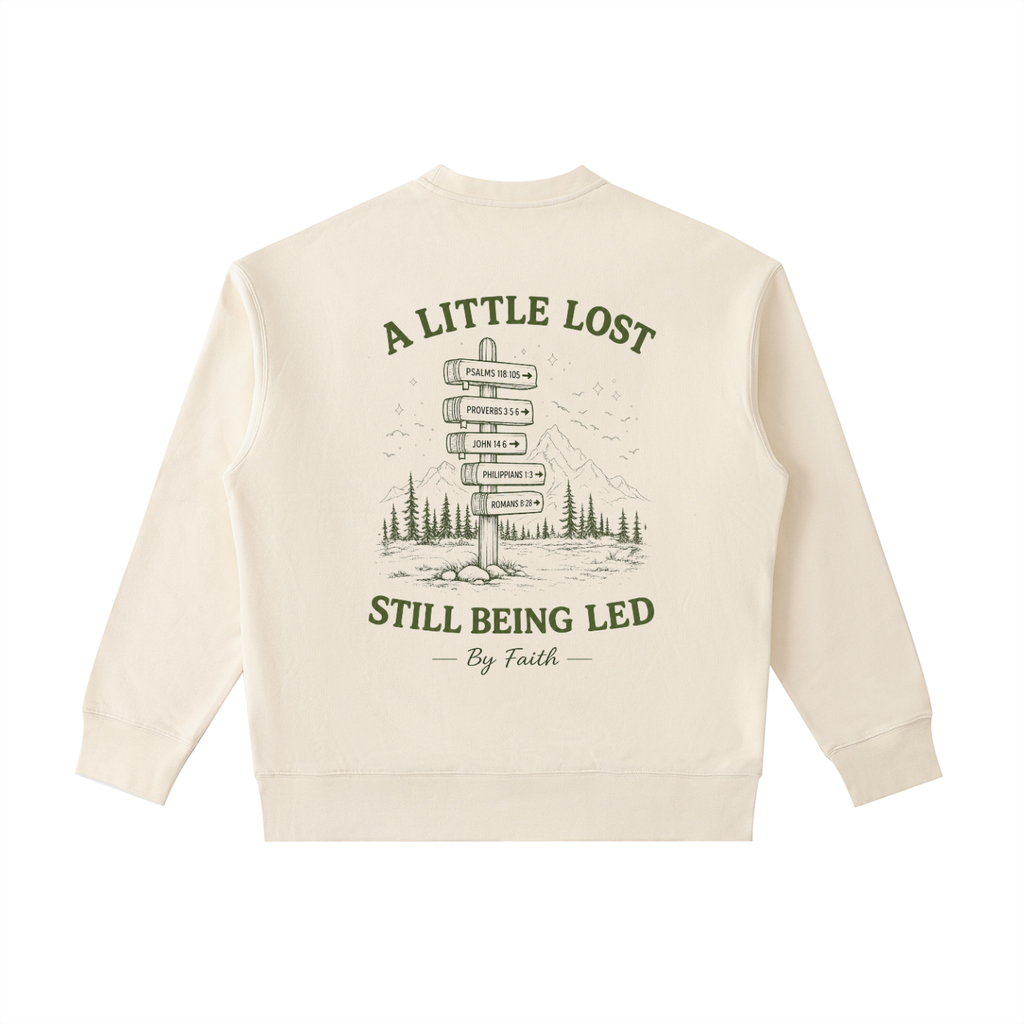 By Faith “A Little Lost” Pocket Crewneck Sweatshirt