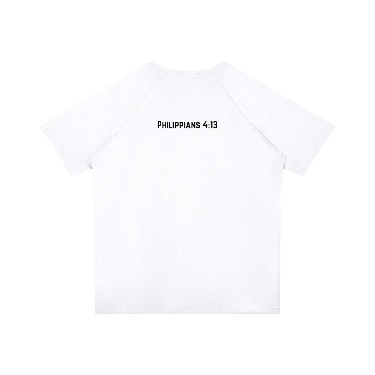Philippians 4:13 Raglan Sleeve Performance T-Shirt