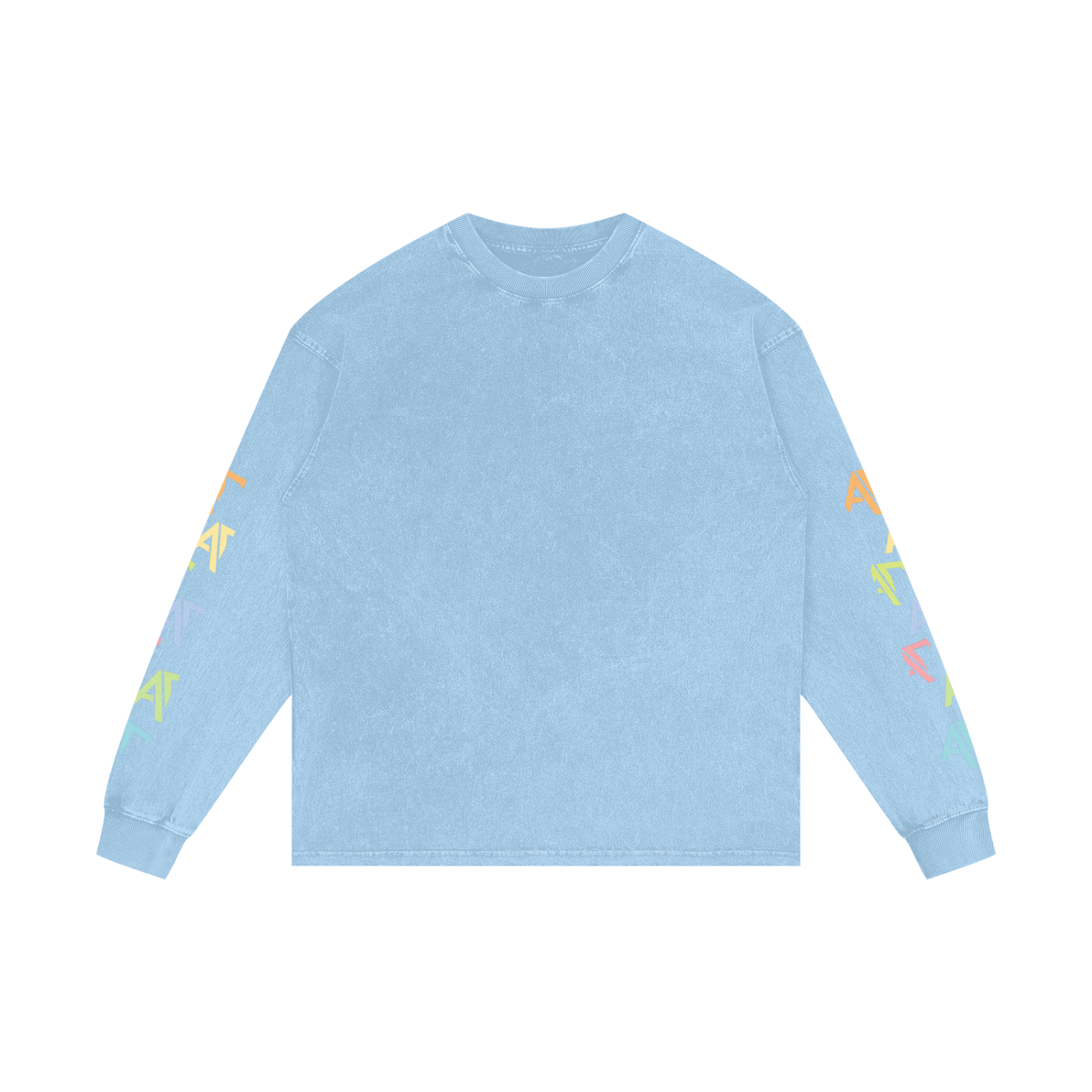Acid Wash Oversize Long Sleeve T-Shirt