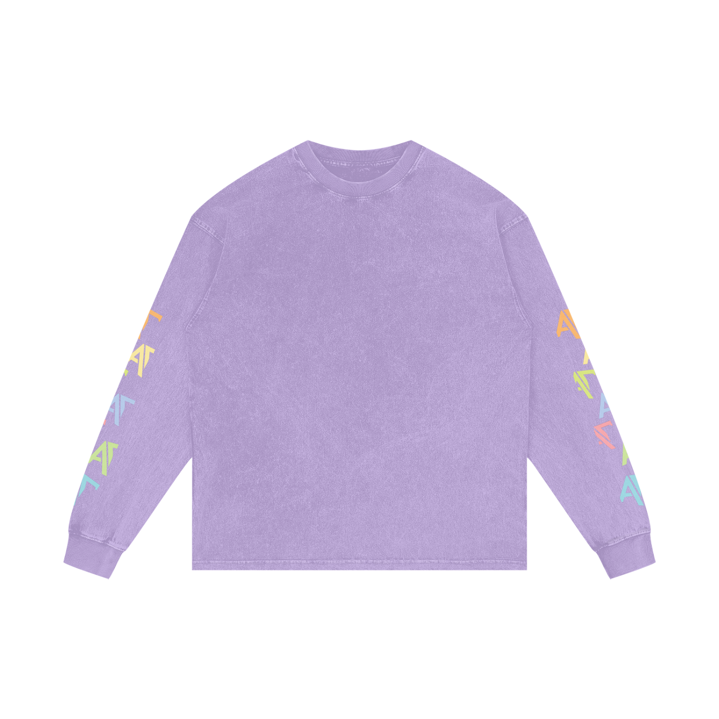Acid Wash Oversize Long Sleeve T-Shirt