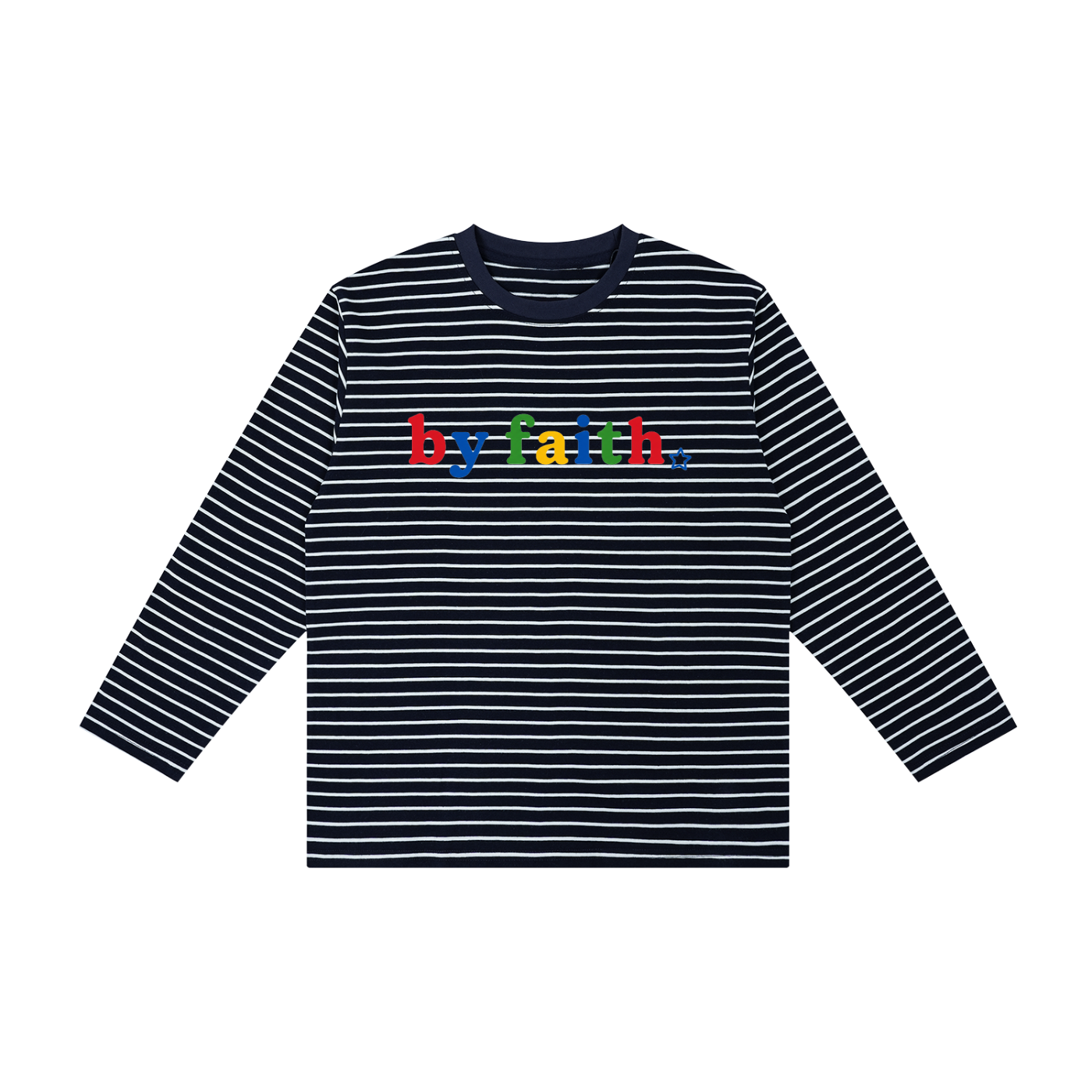 Kid's Primary Colors Long Sleeve T-Shirt