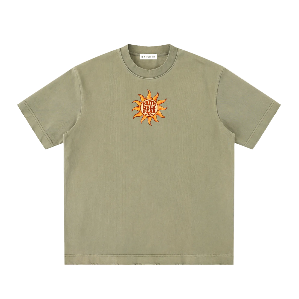Retro “Faith Over Fear” Tee