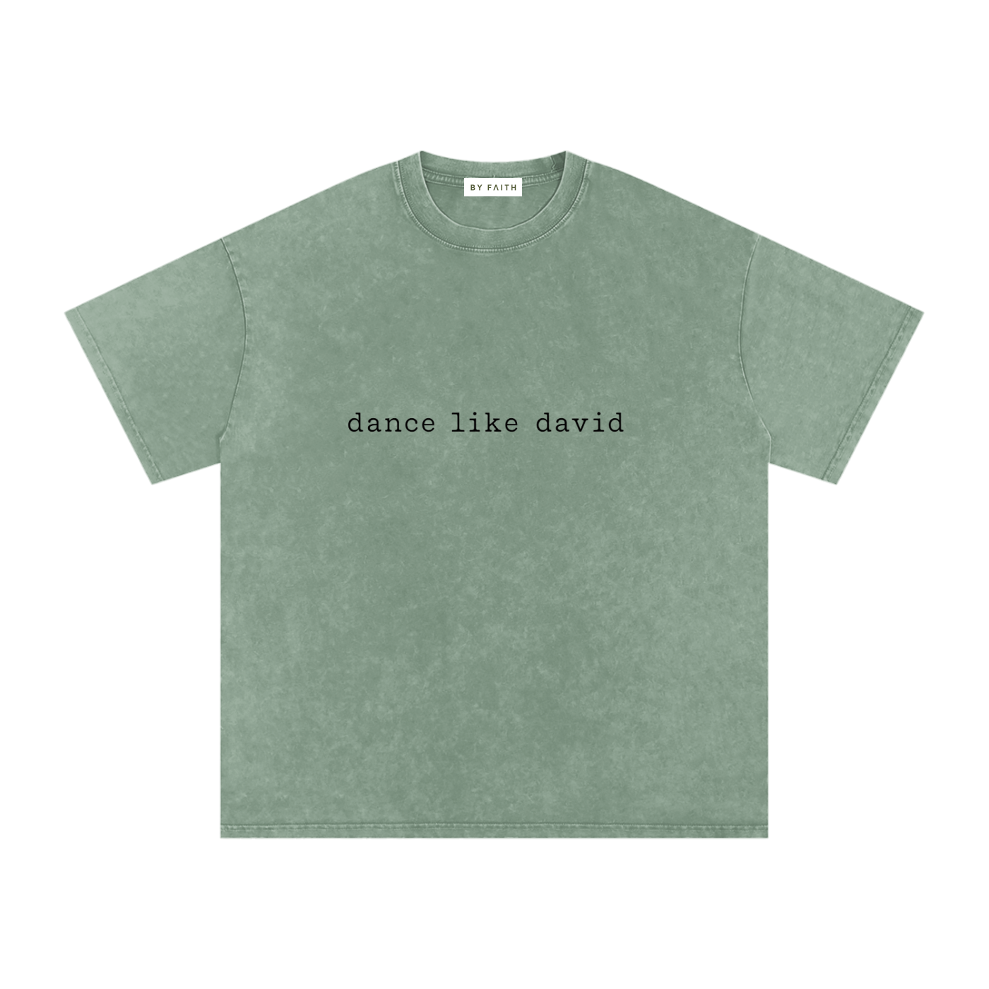 By Faith “Dance Like David” Oversized Cotton T-Shirt